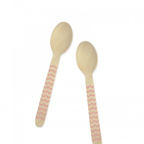 Spoon - Chevron Pink